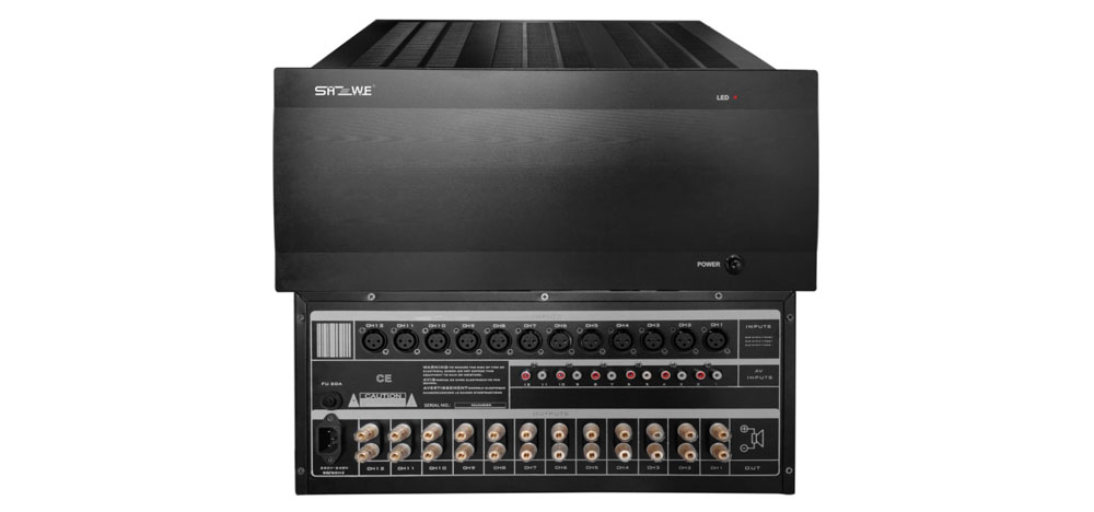 十二通道HIFI级专业功放
